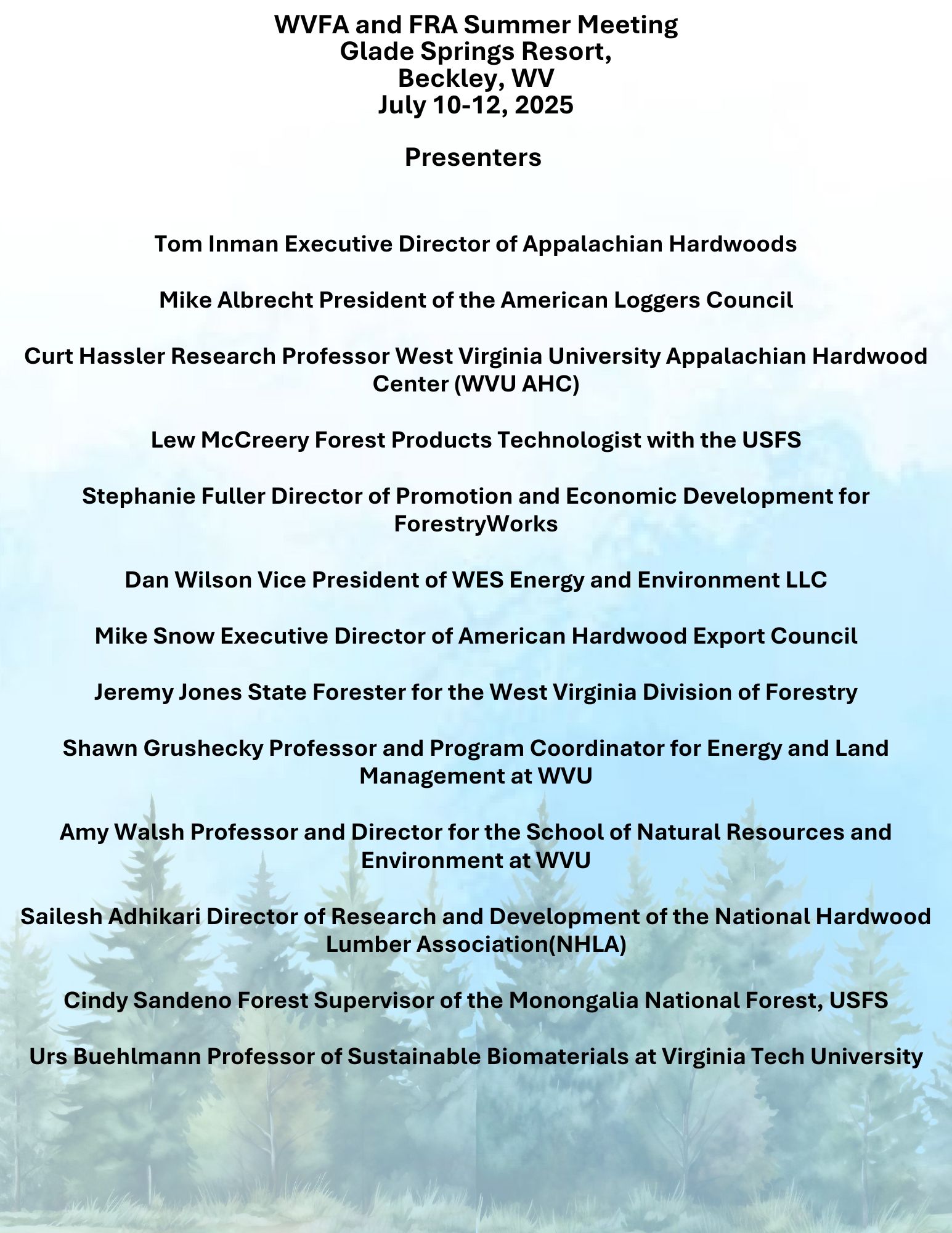 2025 Annual Conference Speakers