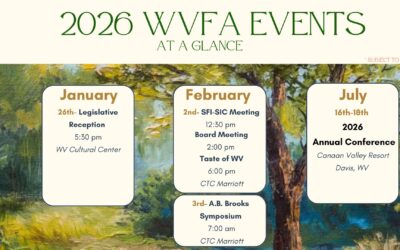 2026 WVFA Events at a Glance